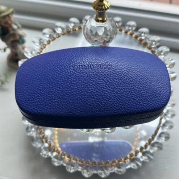 Emilio Pucci 61mm Square Sunglasses Shiny Rose Gold - Picture 5 of 8